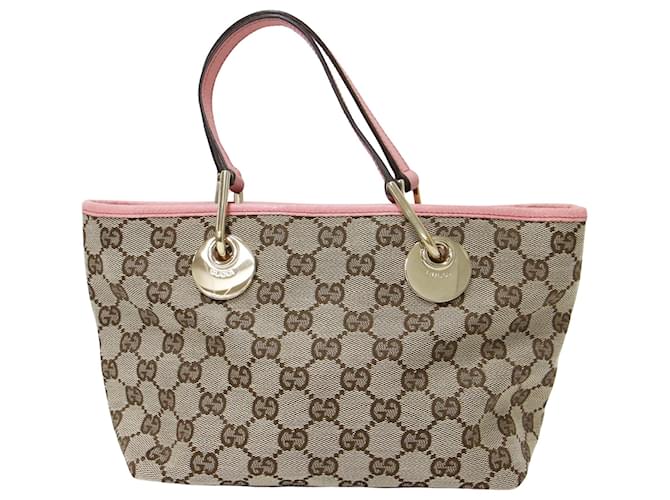 Gucci GG Canvas Beige Lienzo  ref.1365954