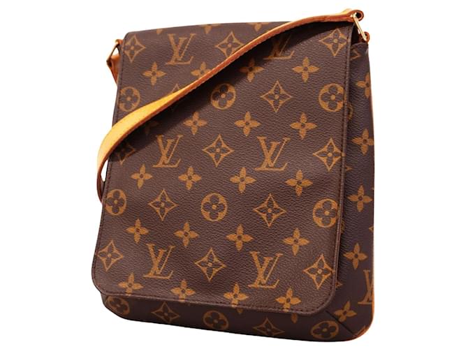 Louis Vuitton Musette Salsa Brown Leather  ref.1365981