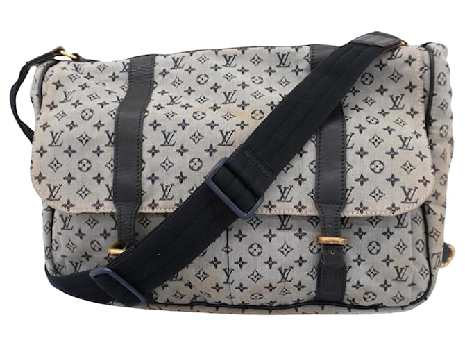 Louis Vuitton Sac A langer Toile Bleu  ref.1366085