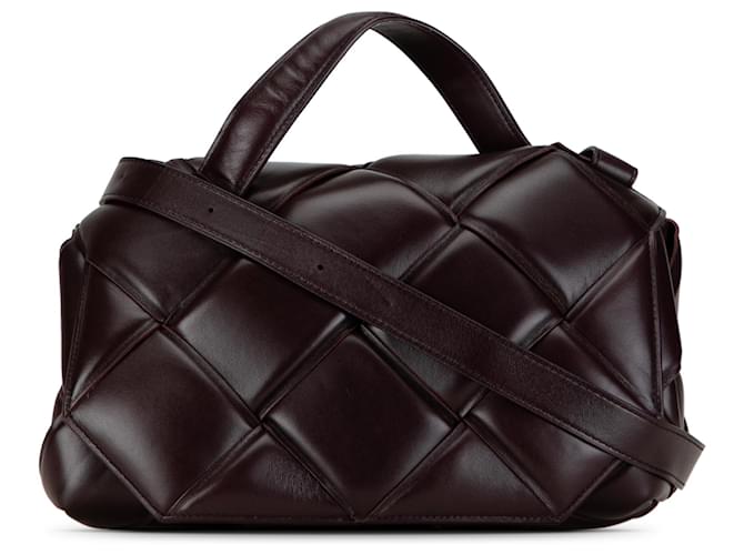 Borsa Bottega Veneta imbottita con maxi Intrecciato rosso Pelle Vitello simile a un vitello  ref.1366228