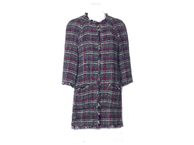 Chanel Double Sided Tweed Coat Multiple colors