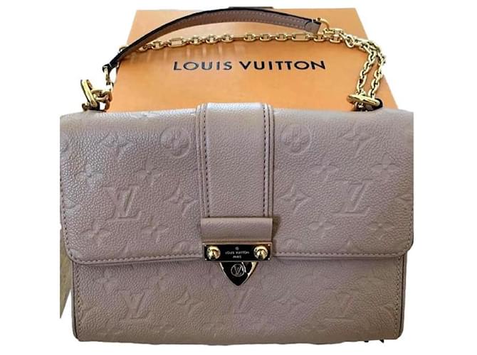 Louis Vuitton Saint Sulpice PM Papyrus Beige Leather  ref.1366302