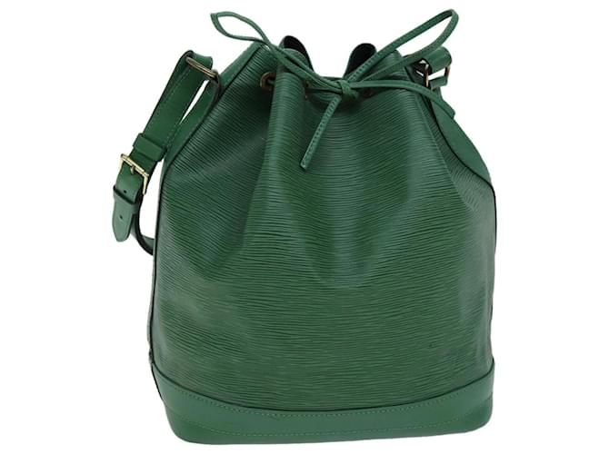 LOUIS VUITTON Epi Noe Shoulder Bag Green M44004 LV Auth 73081 Leather  ref.1366421