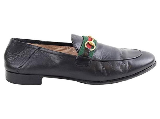 Gucci Leather loafers Black  ref.1366545