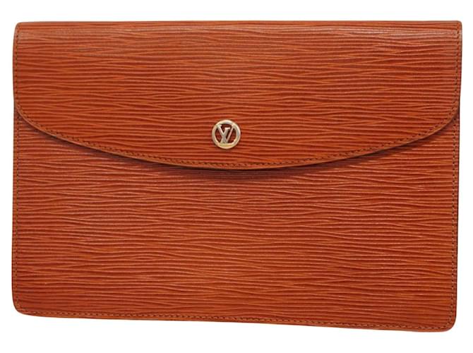 Louis Vuitton Montaigne Brown Leather  ref.1366583