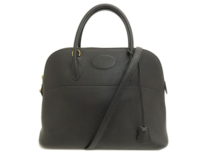 Hermès Bolide Black Leather  ref.1366681