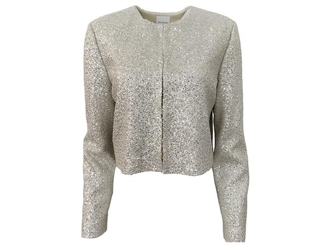 Autre Marque Jackets Silvery Polyester  ref.1366710