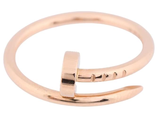 CARTIER Juste un Clou SM Ring 750(PG) 3.3g 50 CRB4225850 Pink Yellow gold  ref.1366750
