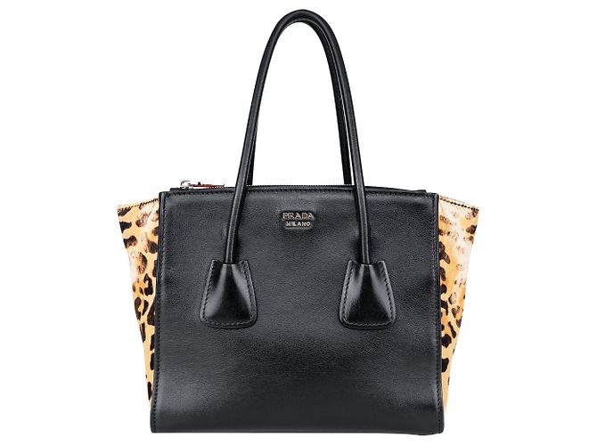 Tote Borse PRADA T. Tessuto Nero 