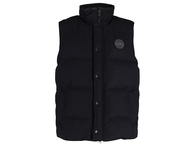 Canada Goose Gillet in Black Wool  ref.1366829