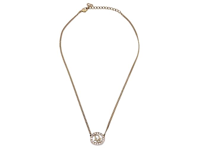 Christian Dior Necklaces Golden Metal  ref.1366839