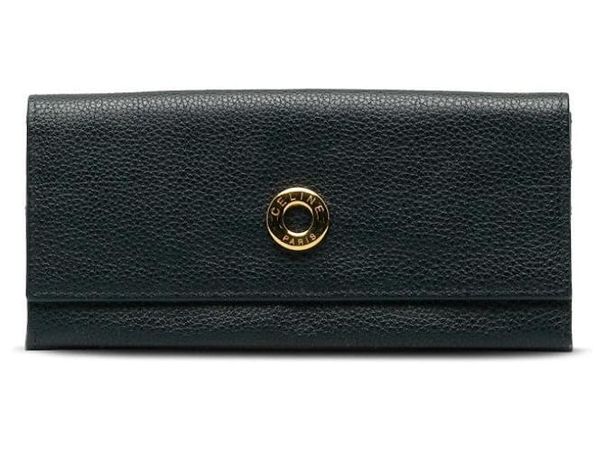 Céline Celine Leather Long Wallet  Leather Long Wallet in Good condition  ref.1366870
