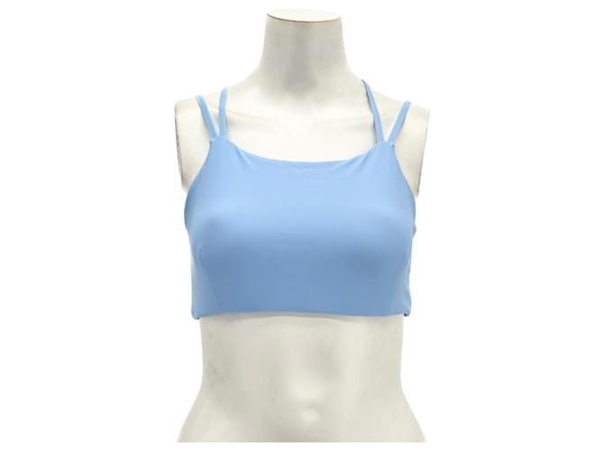 Autre Marque Manola tops T.International M Polyester Blue  ref.1366898