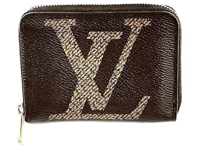 Zippy Porte-monnaie géant Monogram Louis Vuitton M69354 en bon état Toile Marron  ref.1366913