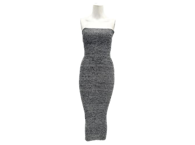 Autre Marque Dresses Grey Polyester  ref.1366971