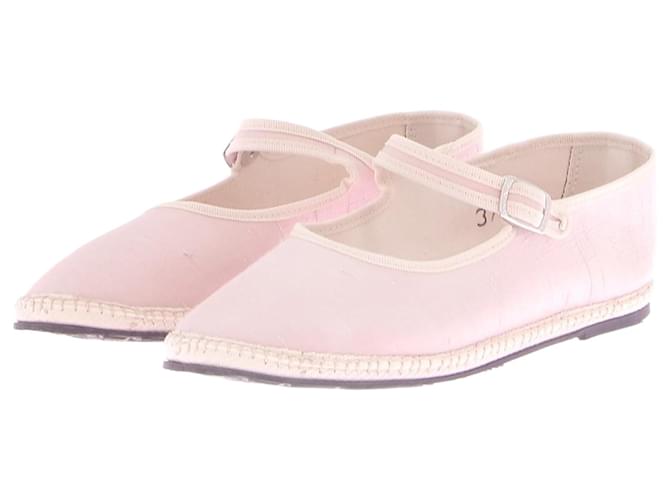 Autre Marque Ballet flats Pink Cloth  ref.1367001