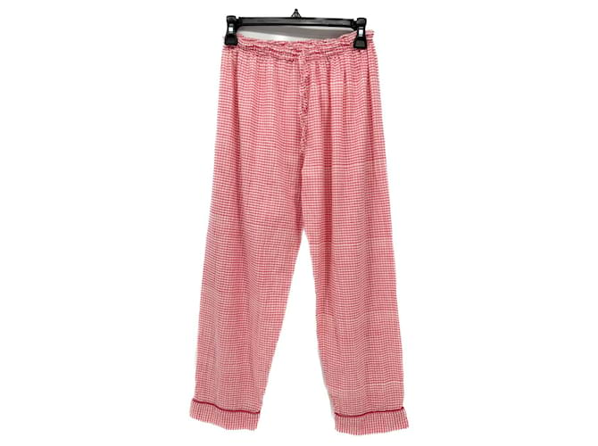 Autre Marque Pantalons, leggings Coton Rose  ref.1367003