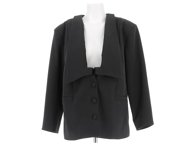 Autre Marque Nynne jackets T.FR 36 Polyester Black  ref.1367007