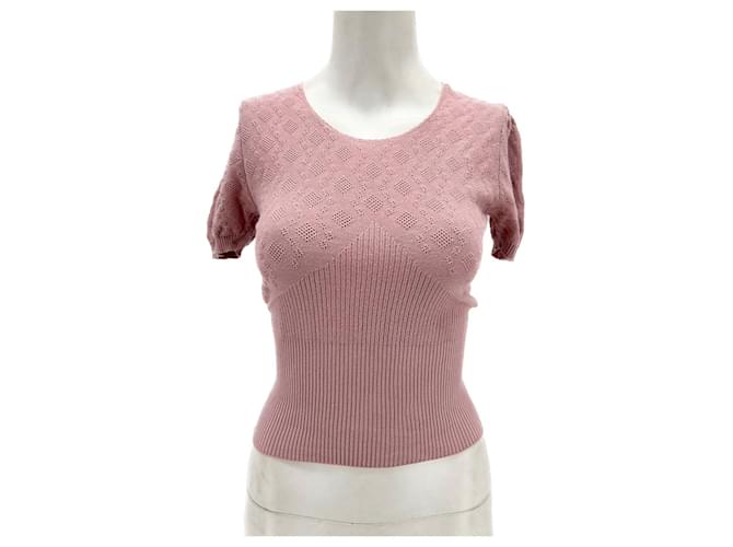Rouje tops Coton Rose  ref.1367014