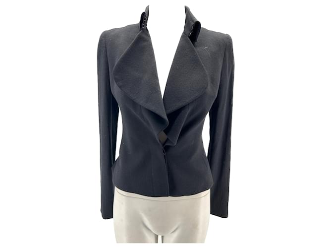 Alexander Mcqueen Chaquetas Negro Lana  ref.1367020