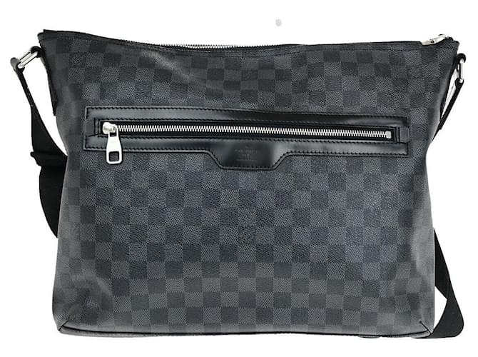 Louis Vuitton Bolsos de mano Gris Lienzo  ref.1367066