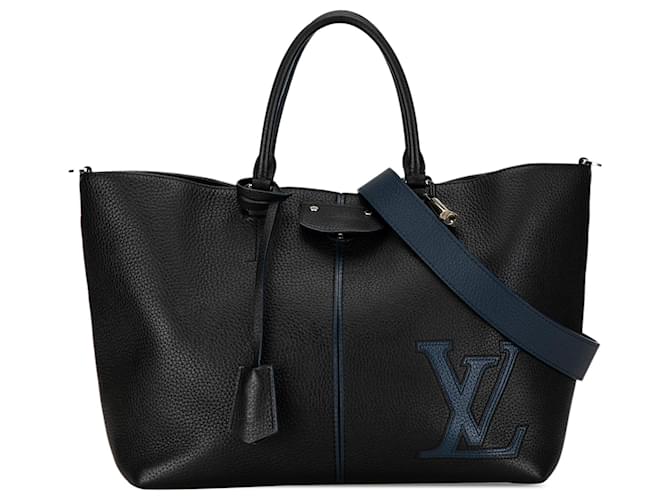 Louis Vuitton Black Taurillon Pernelle Leather Pony-style calfskin  ref.1367188