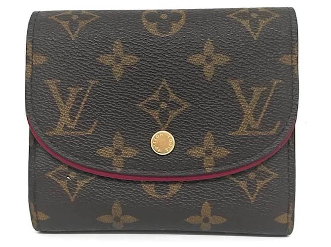 Louis Vuitton Geldbörsen, Brieftaschen, Etuis Braun Leinwand  ref.1367274