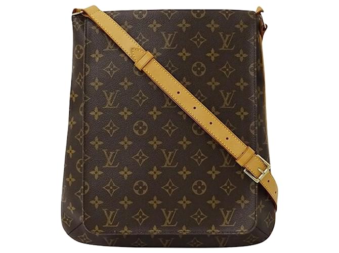 Louis Vuitton Handbags Brown Cloth  ref.1367368