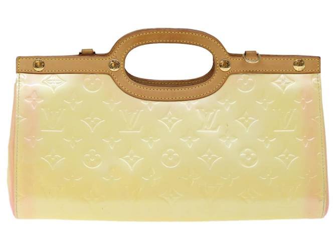 Roxbury Louis Vuitton Handtaschen Gelb Lackleder  ref.1367420