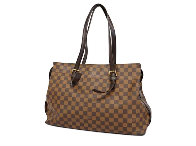 Chelsea Louis Vuitton Handbags Brown Cloth  ref.1367431