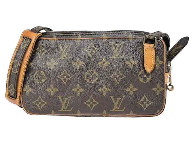Louis Vuitton Handbags Brown Cloth  ref.1367471