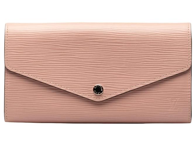 Louis Vuitton Geldbörse Sarah Pink Leder  ref.1367587