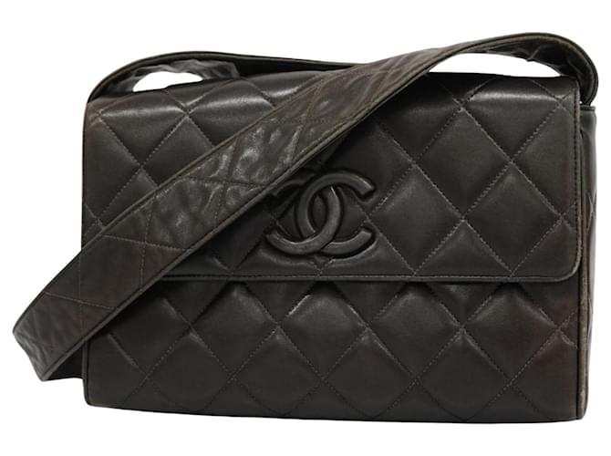 Classique Chanel Sacs à main Cuir Noir  ref.1367649