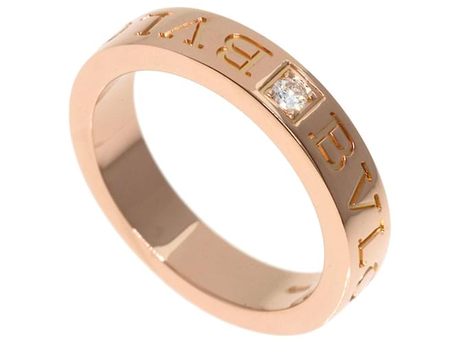 Bulgari Rings Golden Pink gold  ref.1367687