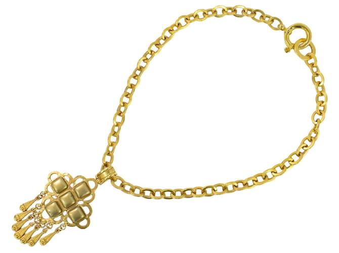 Chanel Colares Dourado Metal  ref.1367707