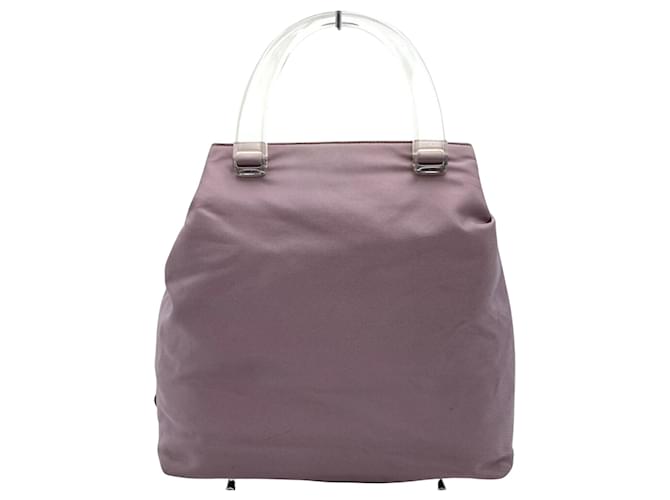 Prada Bolsas Roxo Sintético  ref.1367718