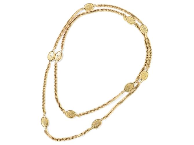 Chanel Collares Dorado Metal  ref.1367732