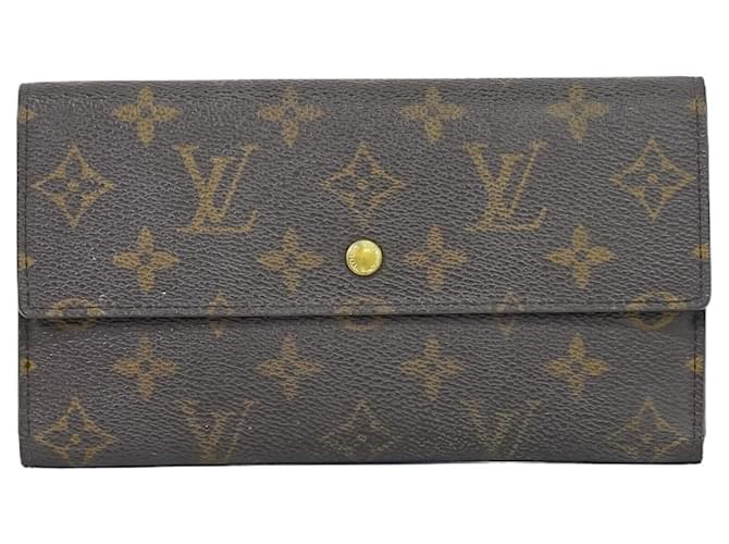 Louis Vuitton Sacs à main, portefeuilles, étuis Toile Marron  ref.1367733