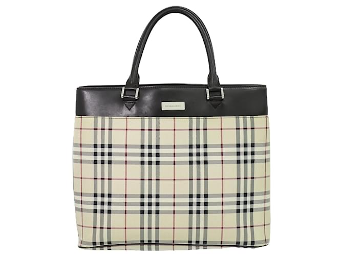 Burberry Nova Check Beige Cloth  ref.1367746