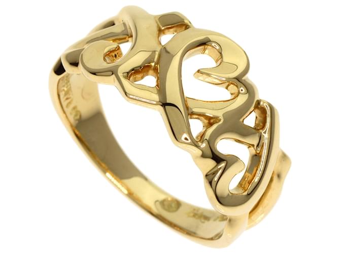 Tiffany & Co Triple loving heart Golden Yellow gold  ref.1367835