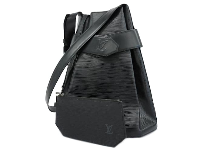 Louis Vuitton Handbags Black Leather  ref.1367839