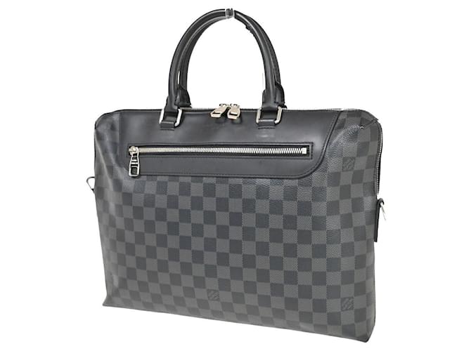 Louis Vuitton Bolsas Cinza Lona  ref.1368028