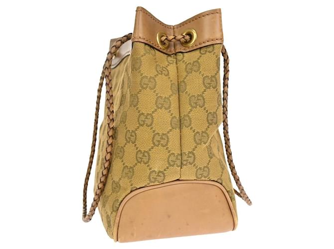 Gucci Sacs à main Toile Marron  ref.1368040