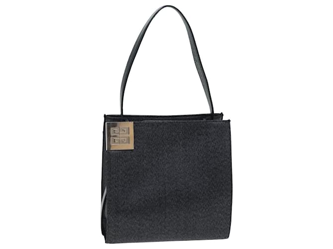GIVENCHY Shoulder Bag Nylon Black Auth bs14018  ref.1368179