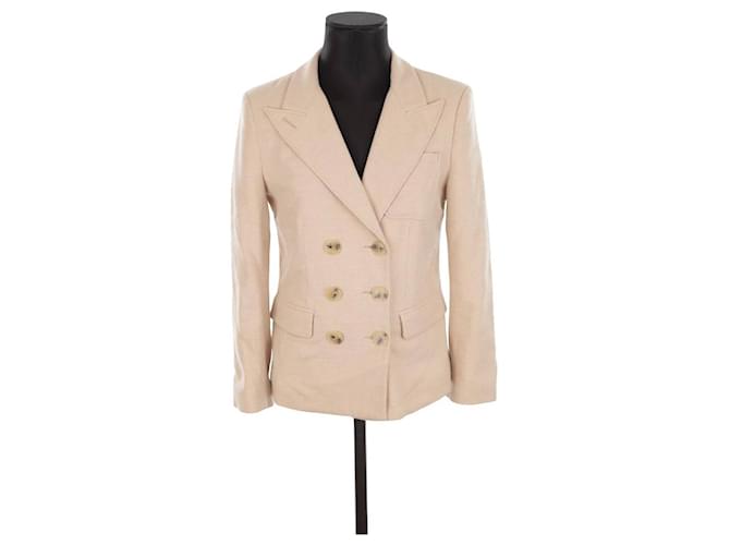 Bash Blazer Beige Polyester  ref.1368250