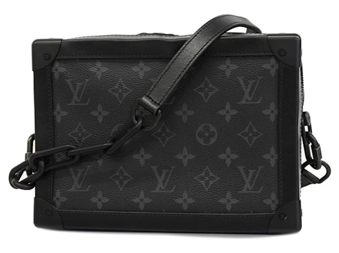 Louis Vuitton Malle Preto Lona  ref.1368443