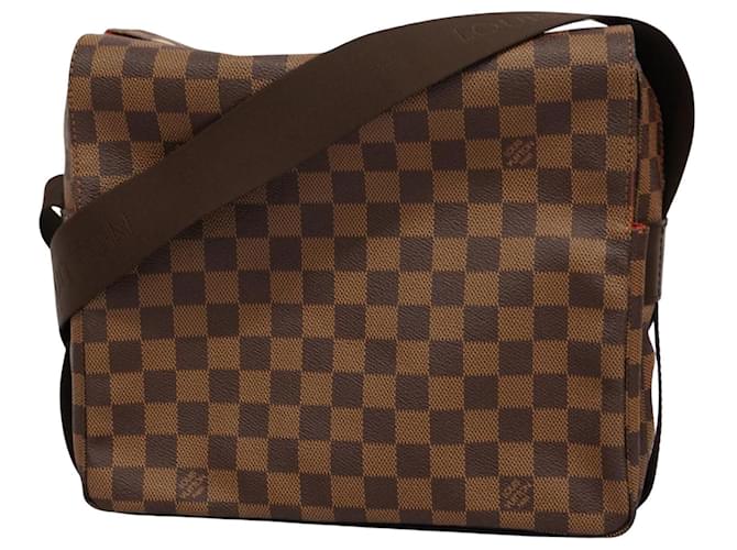 Louis Vuitton Naviglio Brown Cloth  ref.1368452