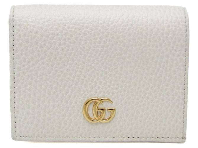Gucci GG Marmont White Leather  ref.1368458
