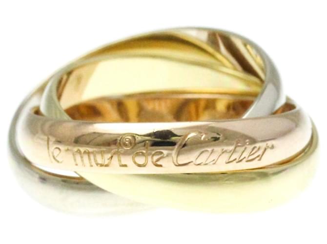 Cartier Trinity Dourado  ref.1368524