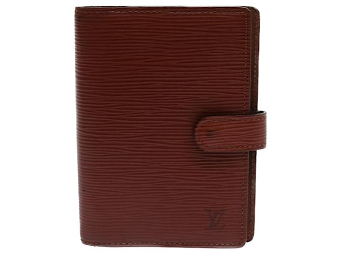 Louis Vuitton Agenda PM Brown Leather  ref.1368577